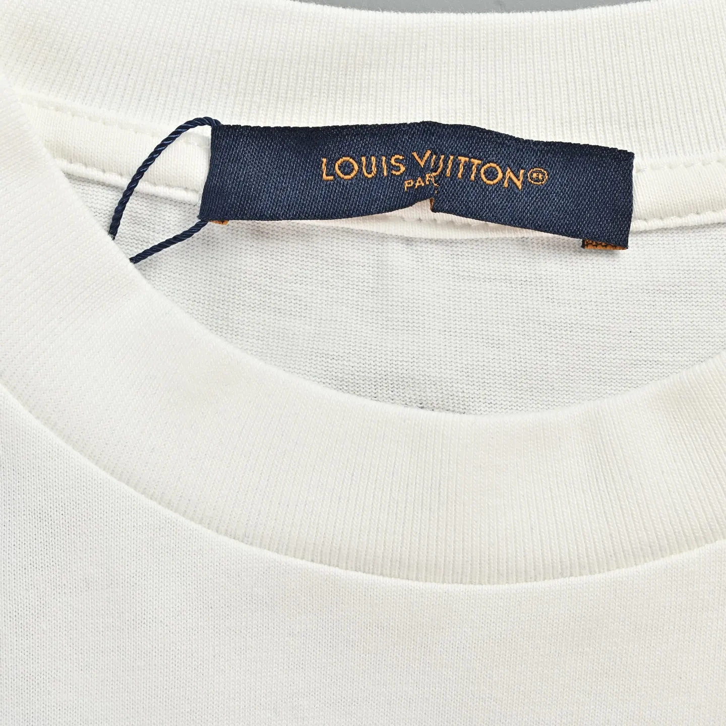 Louis Vuitton/Louis Vuitton 25ss earth flocked short sleeves